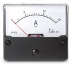 Einbau,Messinstrument,15,A,AC,Drehspul,günstig,Blanko